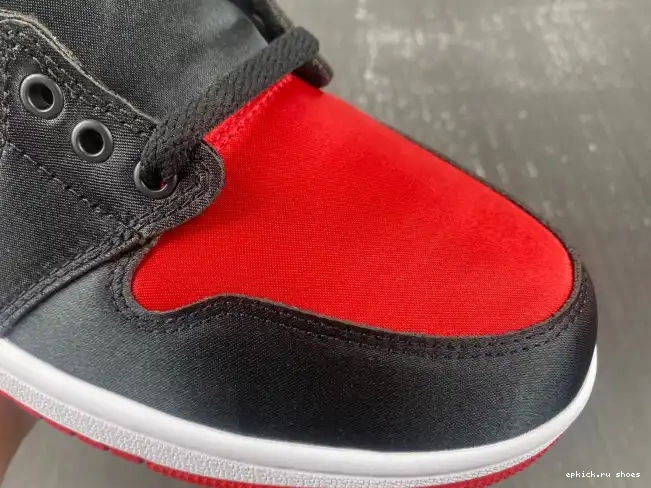 Cheap Jordan Air 1 Satin High FD4810-061 OG WMNS Bred 0430
